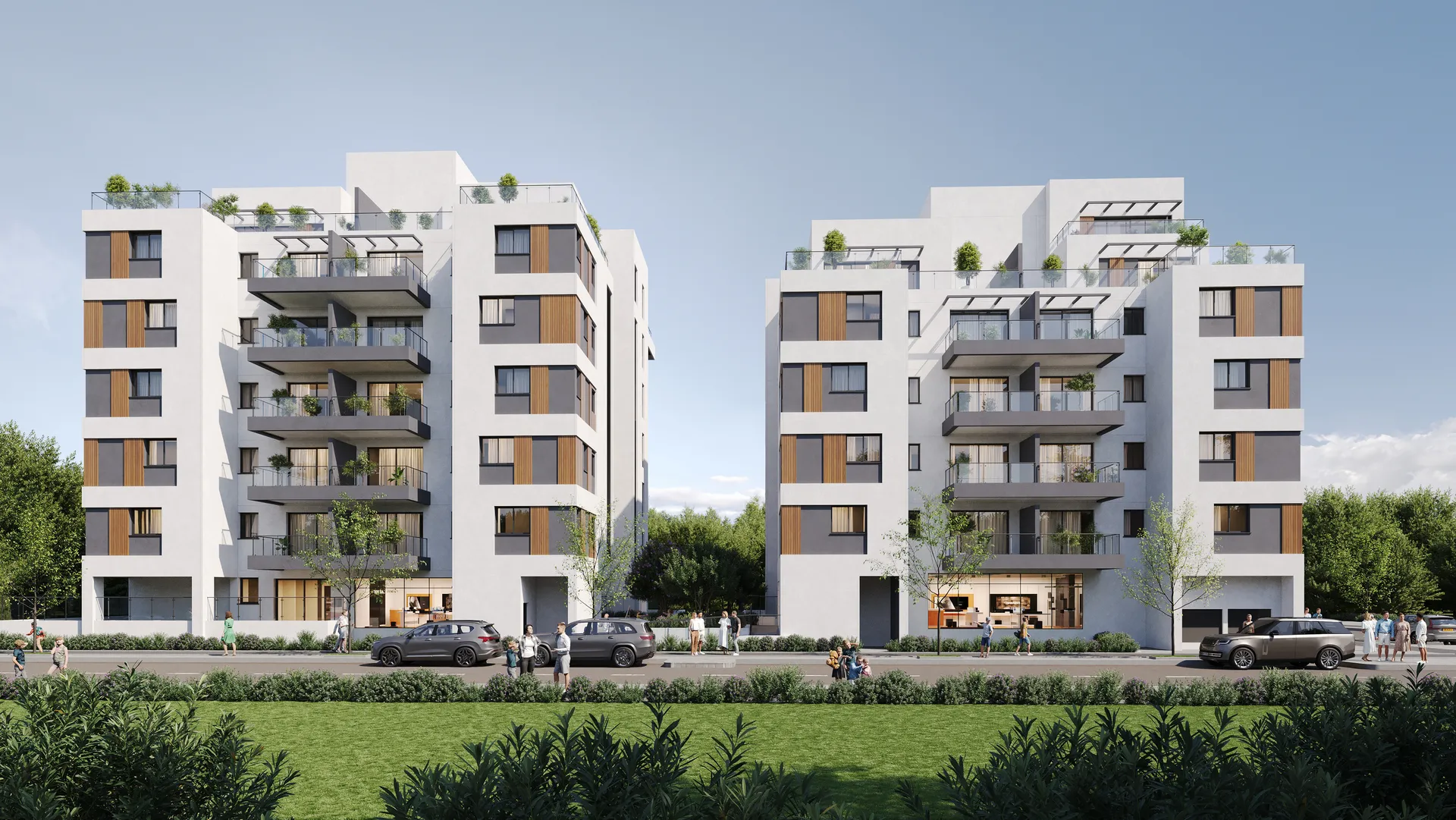 The international quarter, Lod, Israel — 3D RENDERING (7)